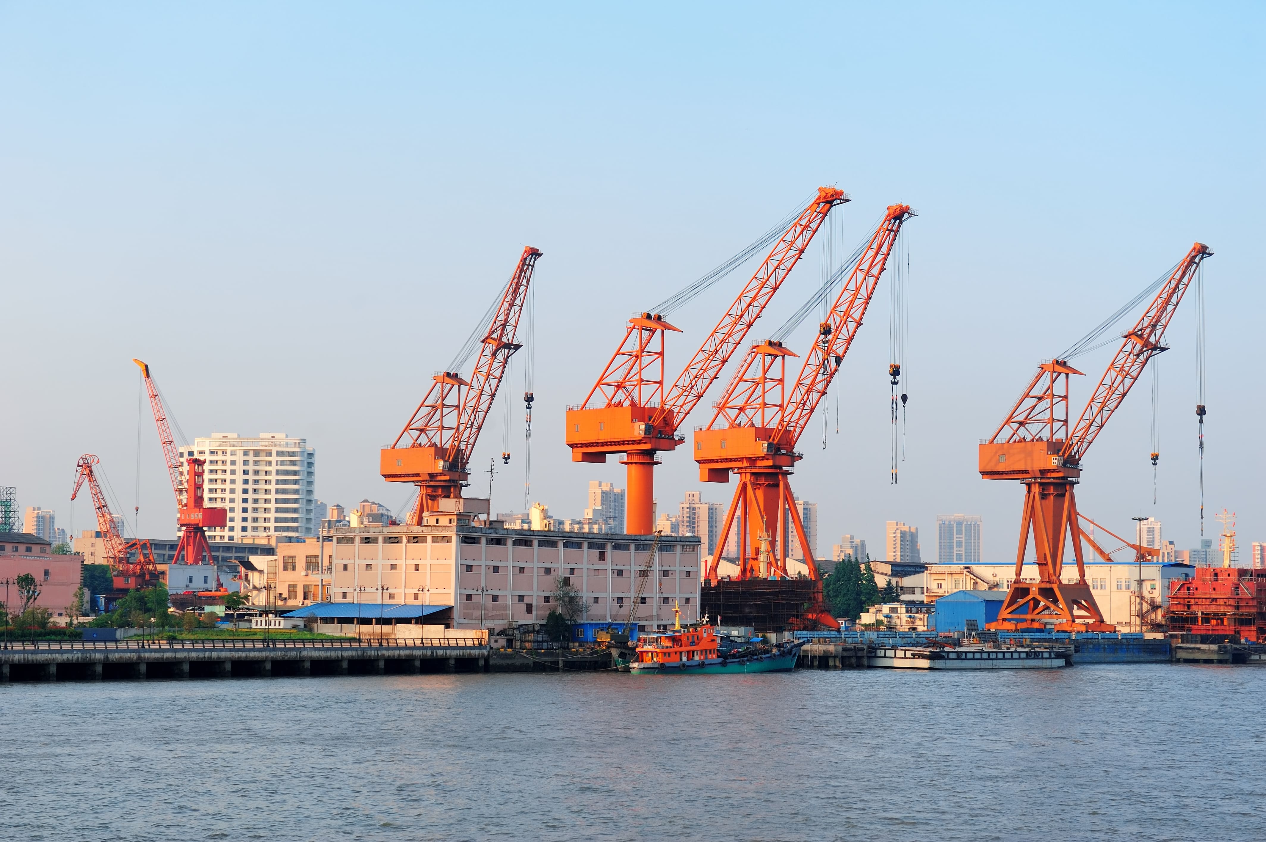 Shangai port congestion